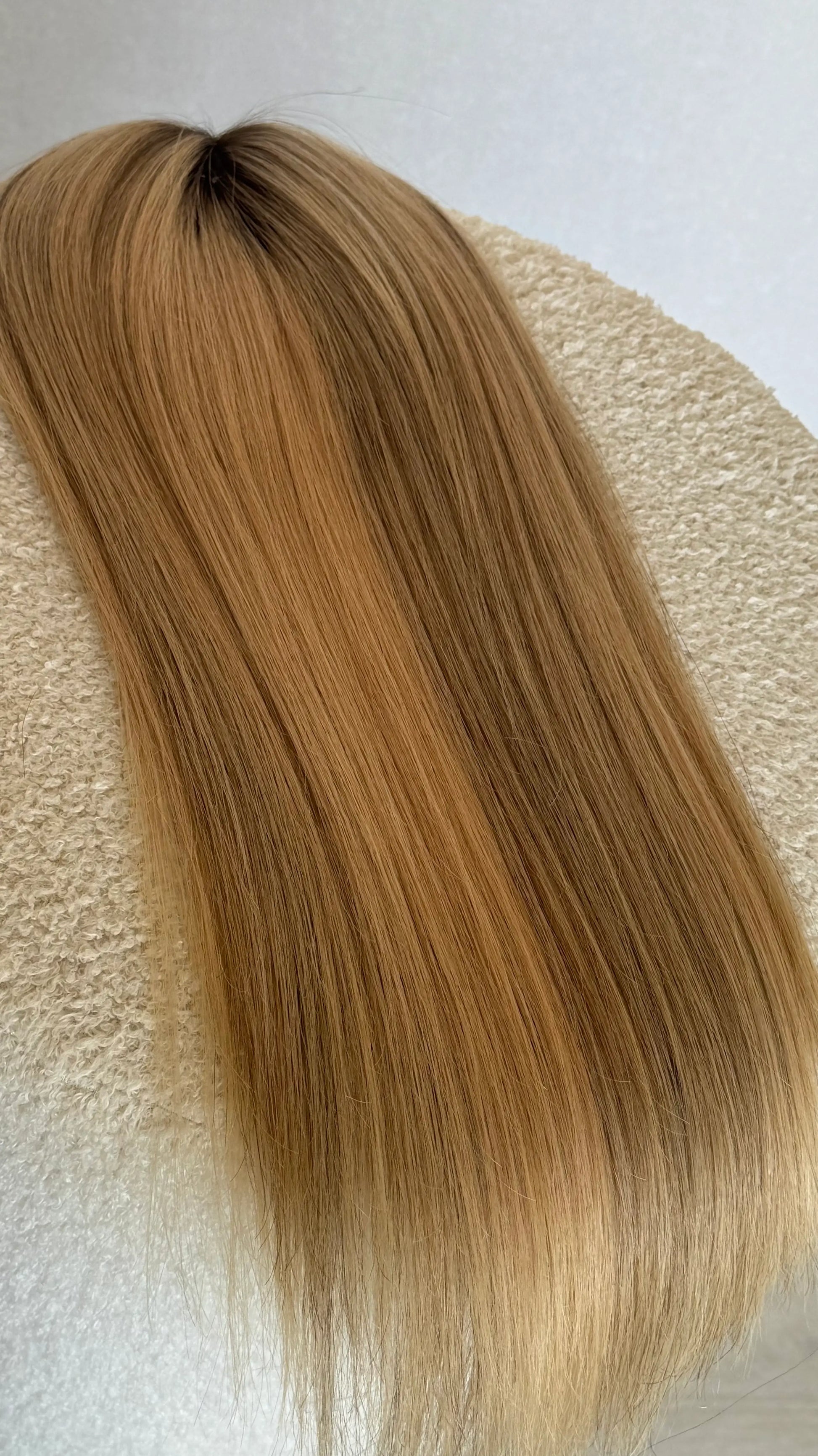 human hair remy topper lacefront