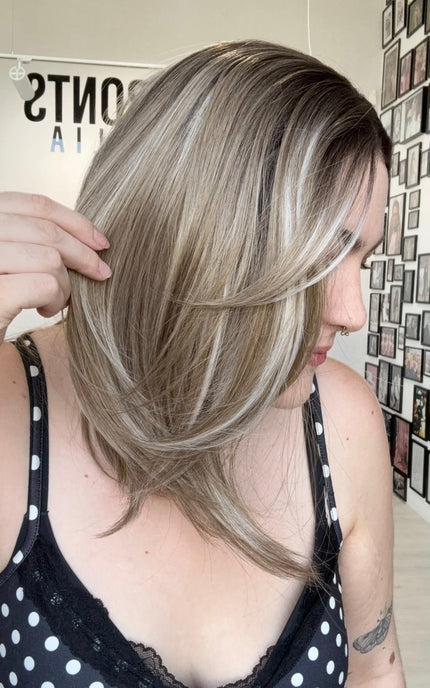 lace front glueless synthetic wig for harloss,  australia.