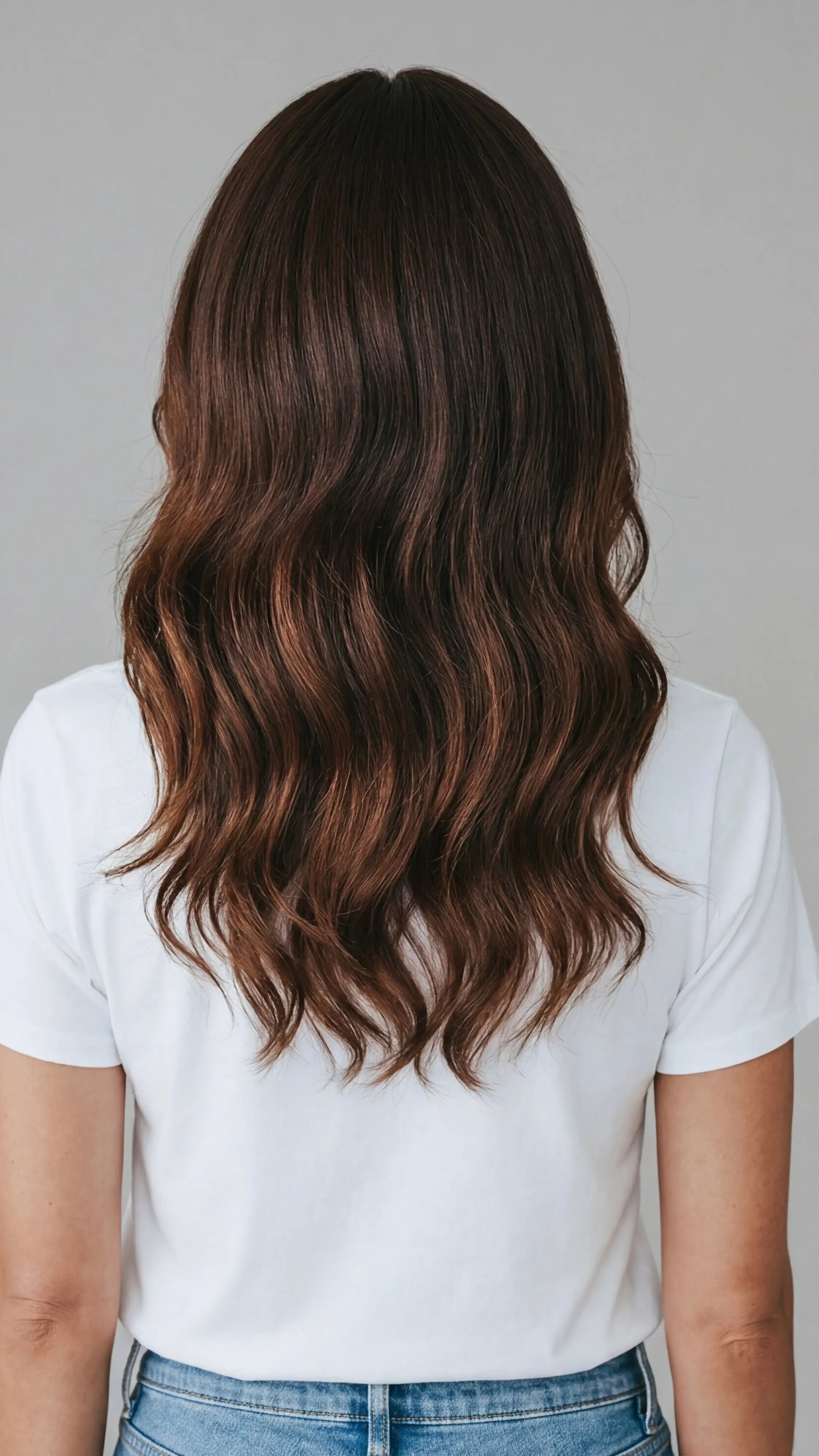 lace front natural looking brunette wig for women with alopecia, hairloss.