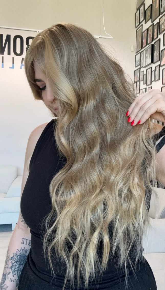 heat safe wavy hair blonde synthetic glueless cap wig australia.