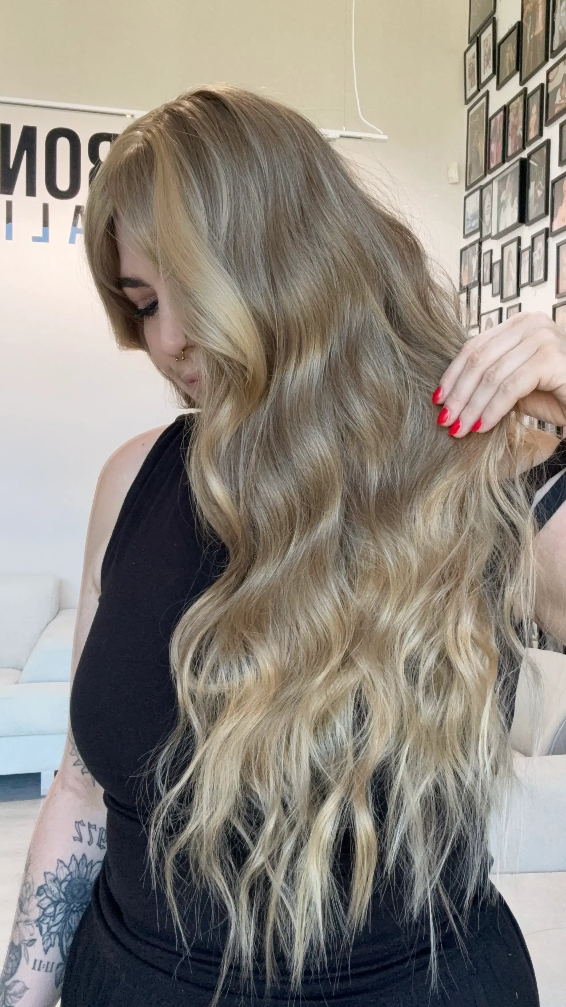 heat safe wavy hair blonde topper, synthetic glueless cap wig australia.