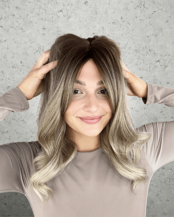 Ash Blonde Luxe Synthetic Wig - Ivy