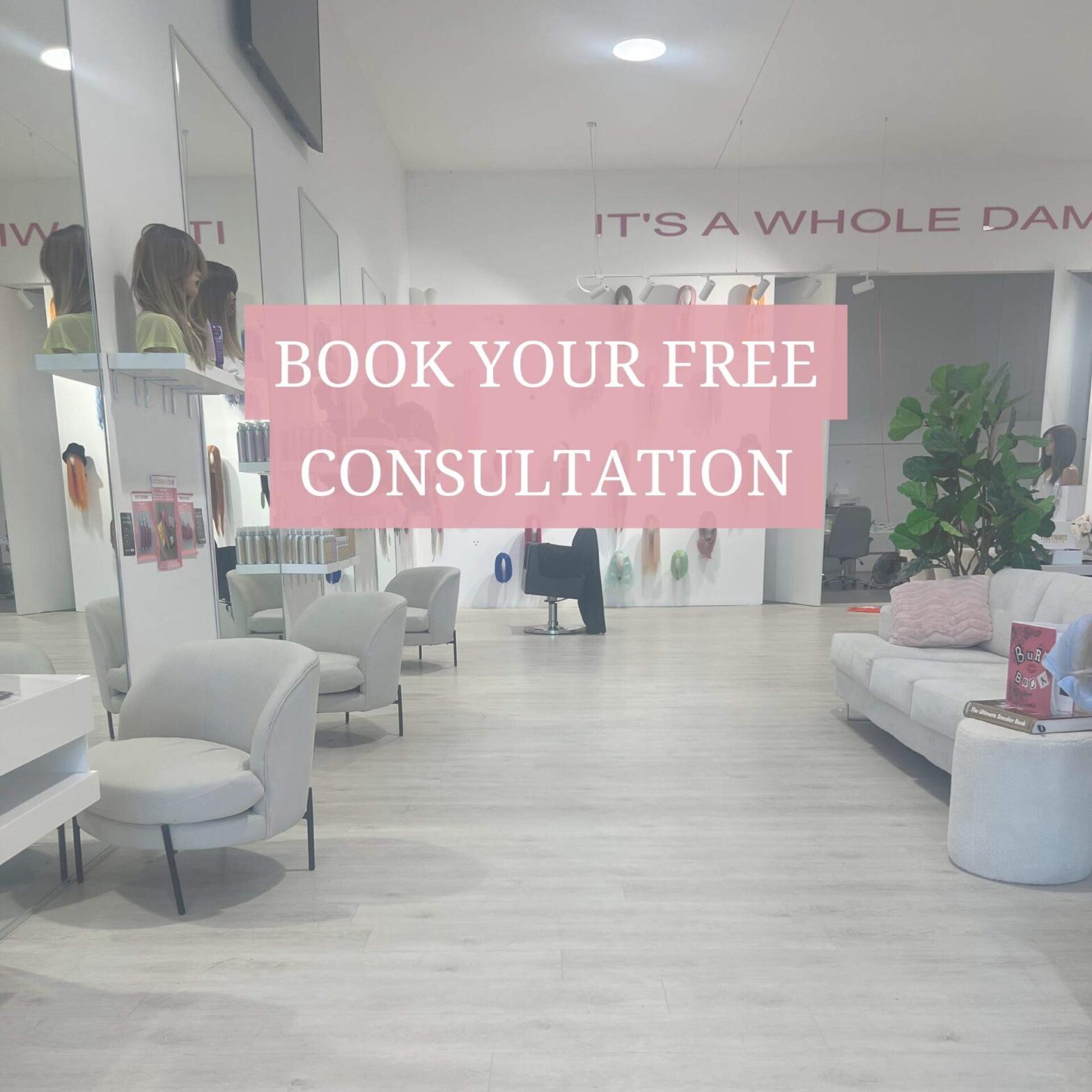 Book your free consultation - Lace Fronts Australia