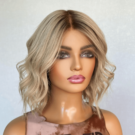 Created in Australia Blonde Lace Front Human Hair Wig 10 - Judy