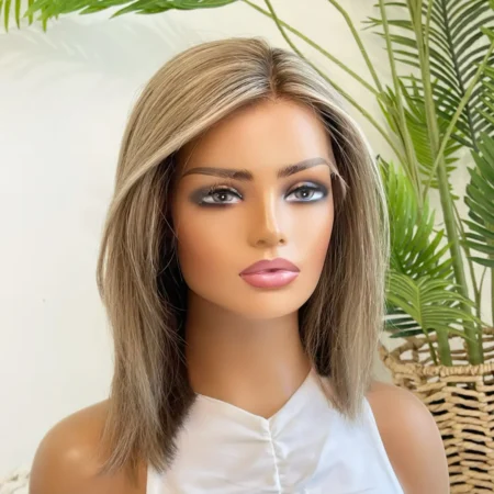 Created in Australia Blonde Lace Front Human Hair Wig 12 – Lily