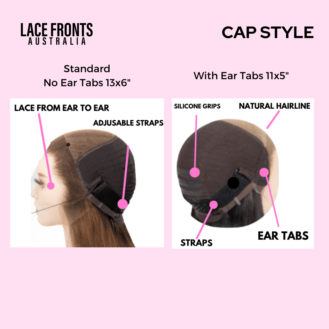 Lace Fronts Australia Cap Style Chart